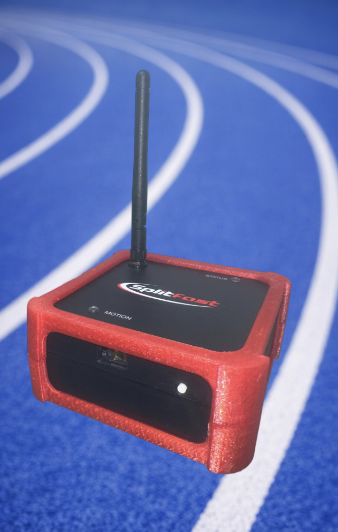 LiDAR timing gate - left side without tripod